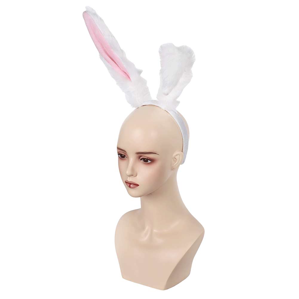 League of Legends Isha Bunny Ears Headband Halloween Carnival Costume Accessories