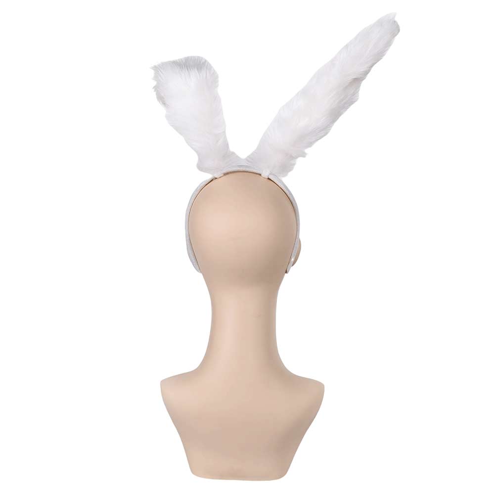 League of Legends Isha Bunny Ears Headband Halloween Carnival Costume Accessories