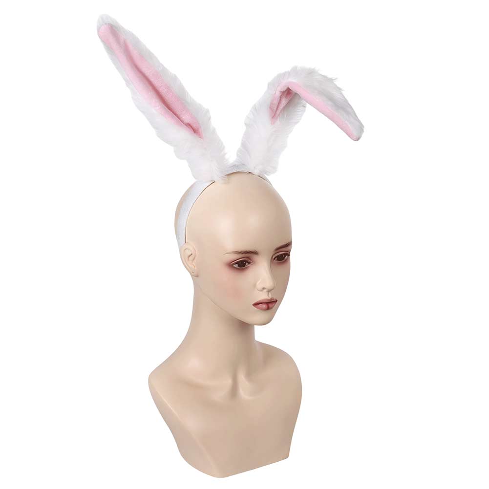 League of Legends Isha Bunny Ears Headband Halloween Carnival Costume Accessories