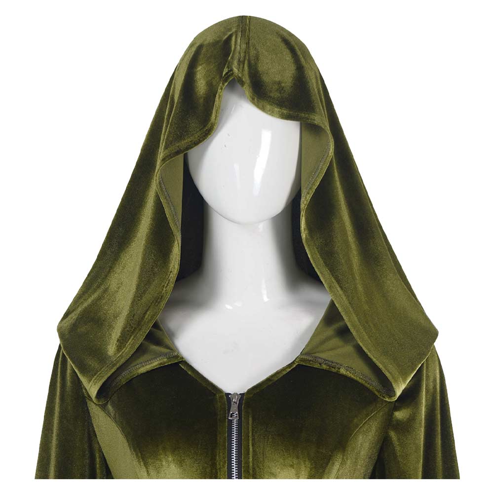 SW Padmé Amidala Green Long Dress Outfits Halloween Carnival Cosplay Costume