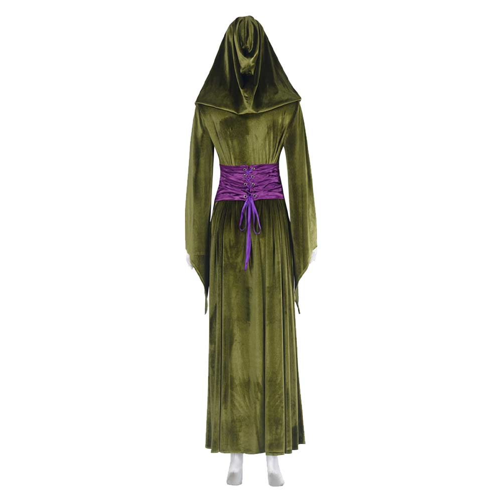 SW Padmé Amidala Green Long Dress Outfits Halloween Carnival Cosplay Costume