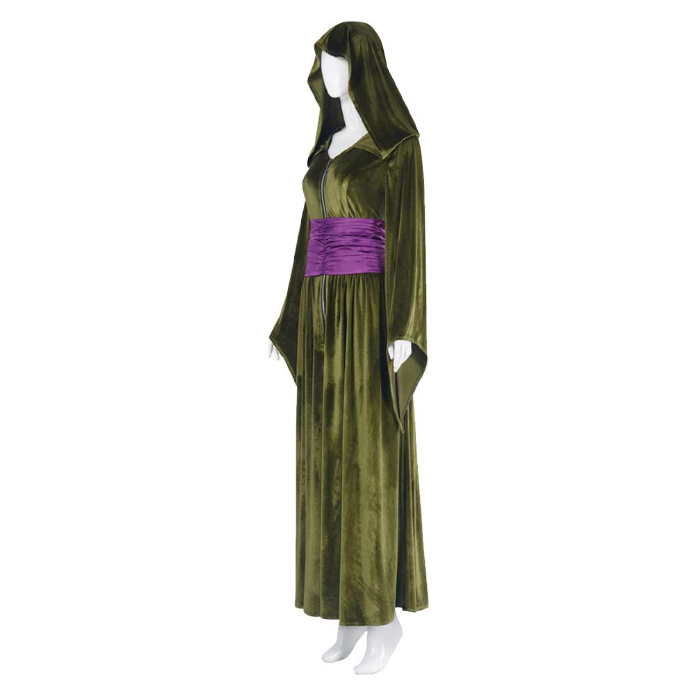 SW Padmé Amidala Green Long Dress Outfits Halloween Carnival Cosplay Costume