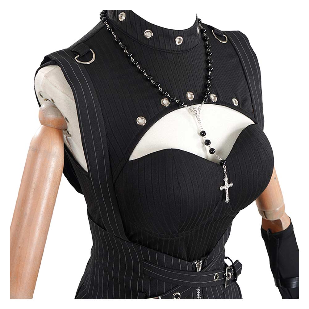 Death Note Misa Amane Women Black Goth Girl Skirt Outfits Halloween Carnival Party Cosplay Costume