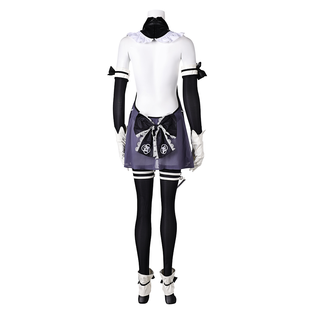 Stellar Blade Eve Nier Crossover Women Purple Outfits Halloween Carnival Cosplay Costume