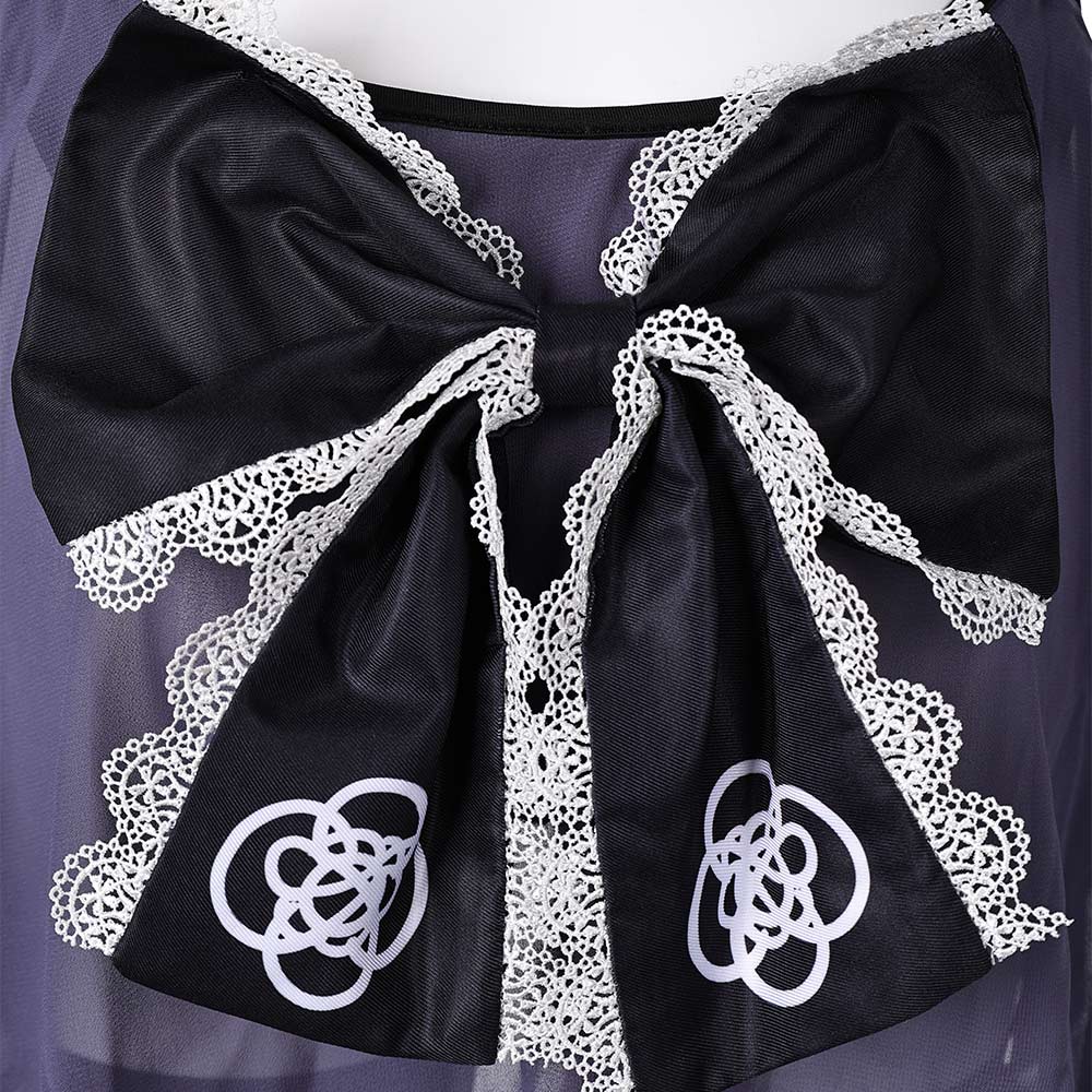 Stellar Blade Eve Nier Crossover Women Purple Outfits Halloween Carnival Cosplay Costume