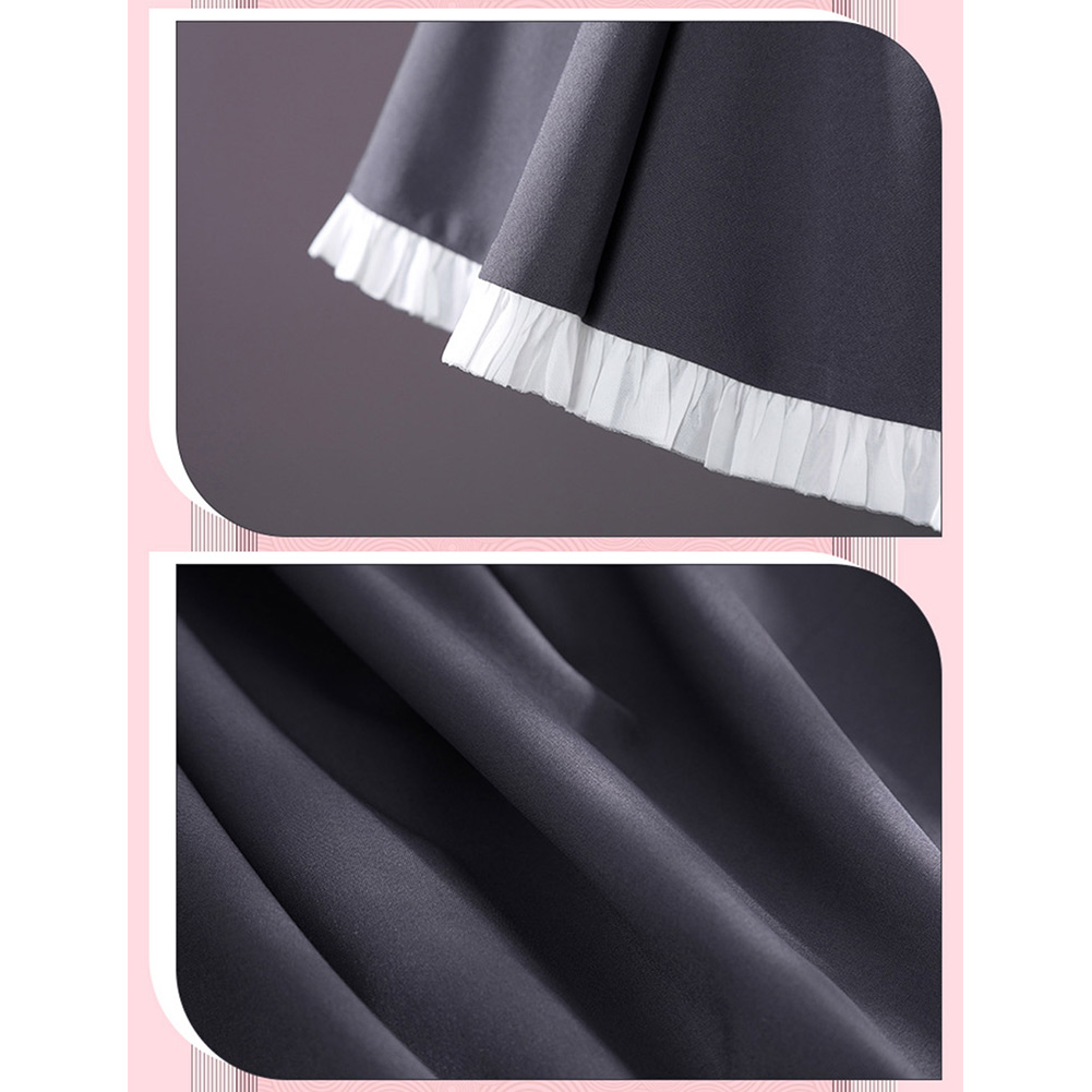 Oshi no Ko Rubii Hoshino Women Black Dress Outfits Halloween Carnival Cosplay Costume