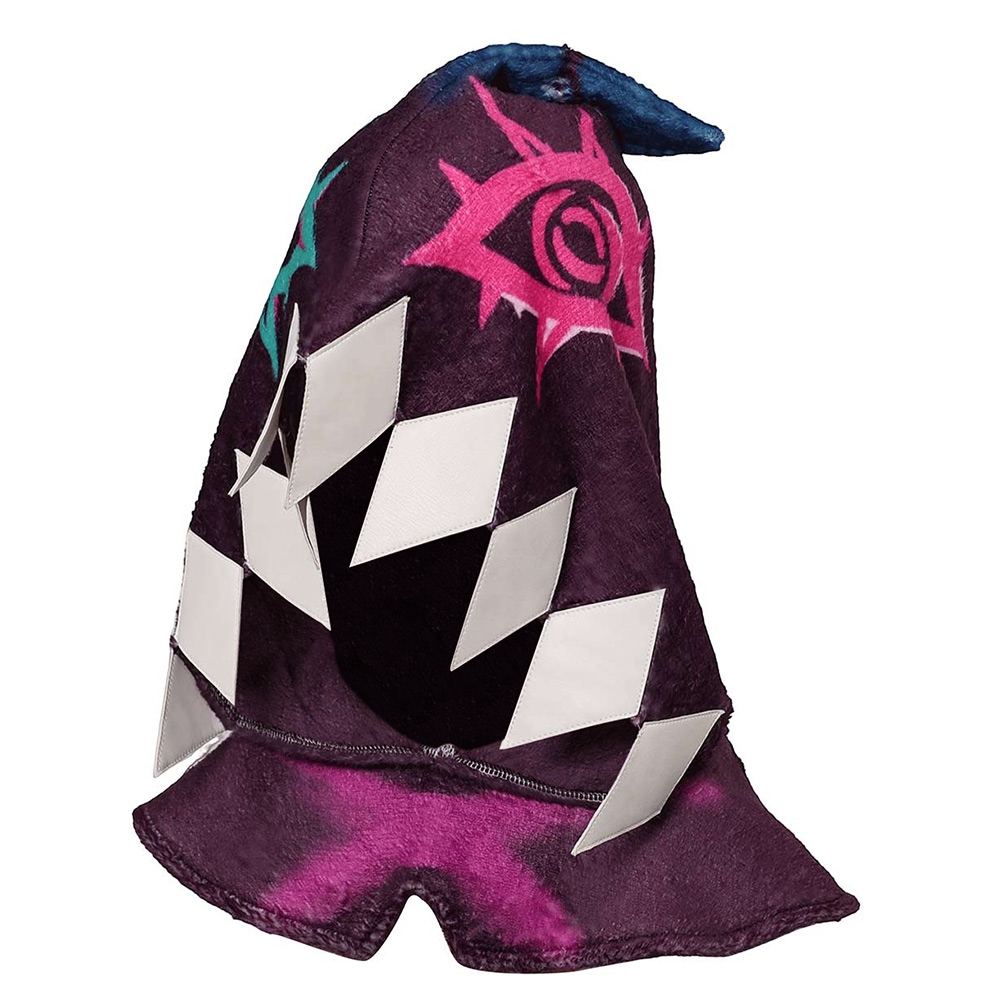 Arcane: League of Legends Jinx Hood Hat Original Design Halloween Carnival Costume Accessories-UUstyles®