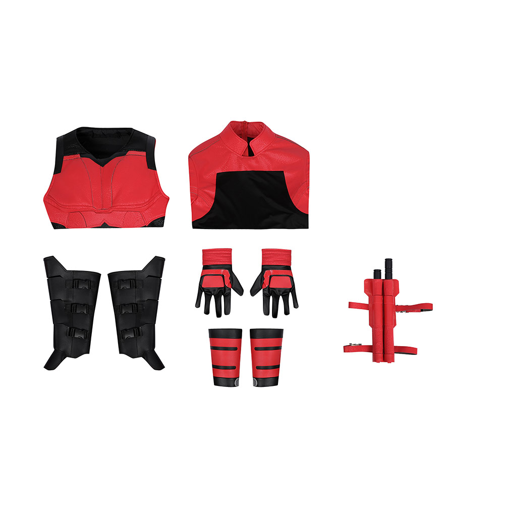 Daredevil: Born Again(2025) Matthew Murdock Red Jumpsuit Outfits Halloween Carnival Cosplay Costume
