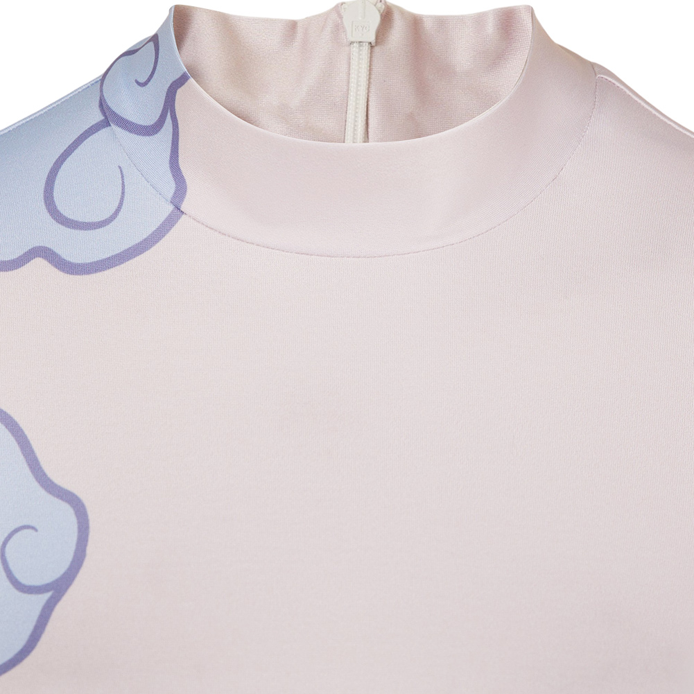 Arcane Jinx Printed Graffti Top Shirt Outfits Halloween Carnival Cosplay Costume