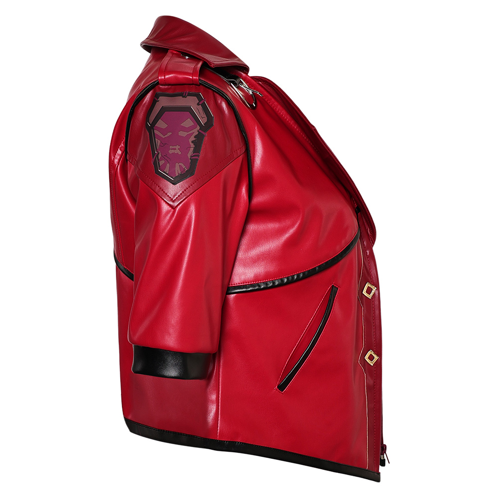 Arcane: League of Legends Vi Red Jacket Outfits Halloween Carnival Cosplay Costume