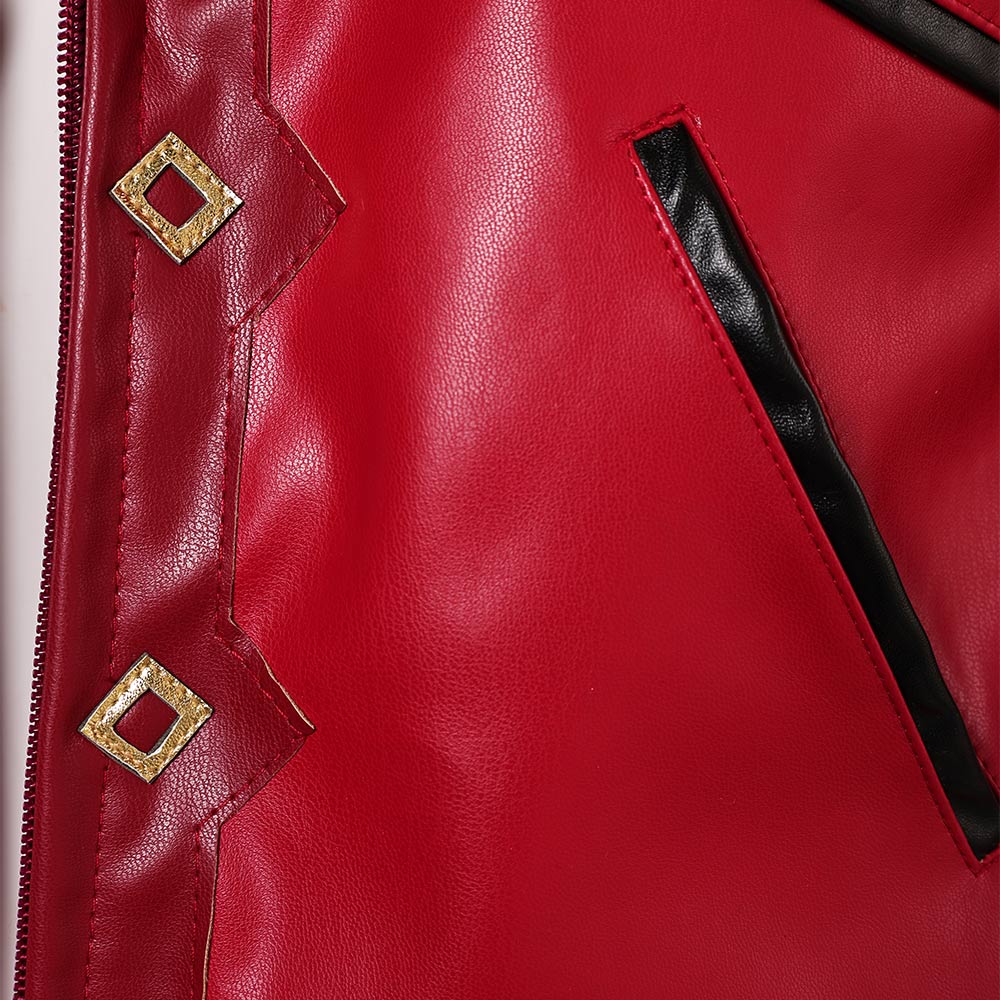 Arcane: League of Legends Vi Red Jacket Outfits Halloween Carnival Cosplay Costume