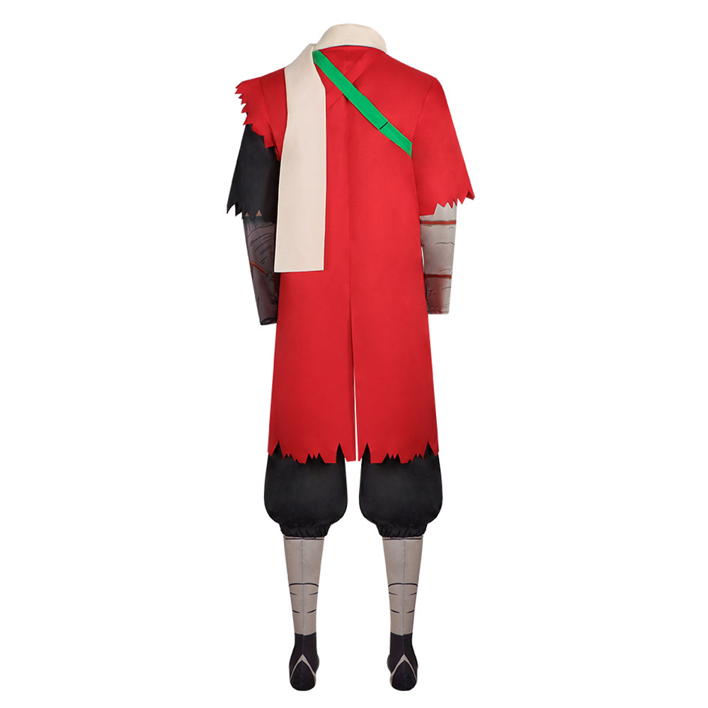Sekiro: No Defeat Sekiro Red Outfit Halloween Carnival Cosplay Costume