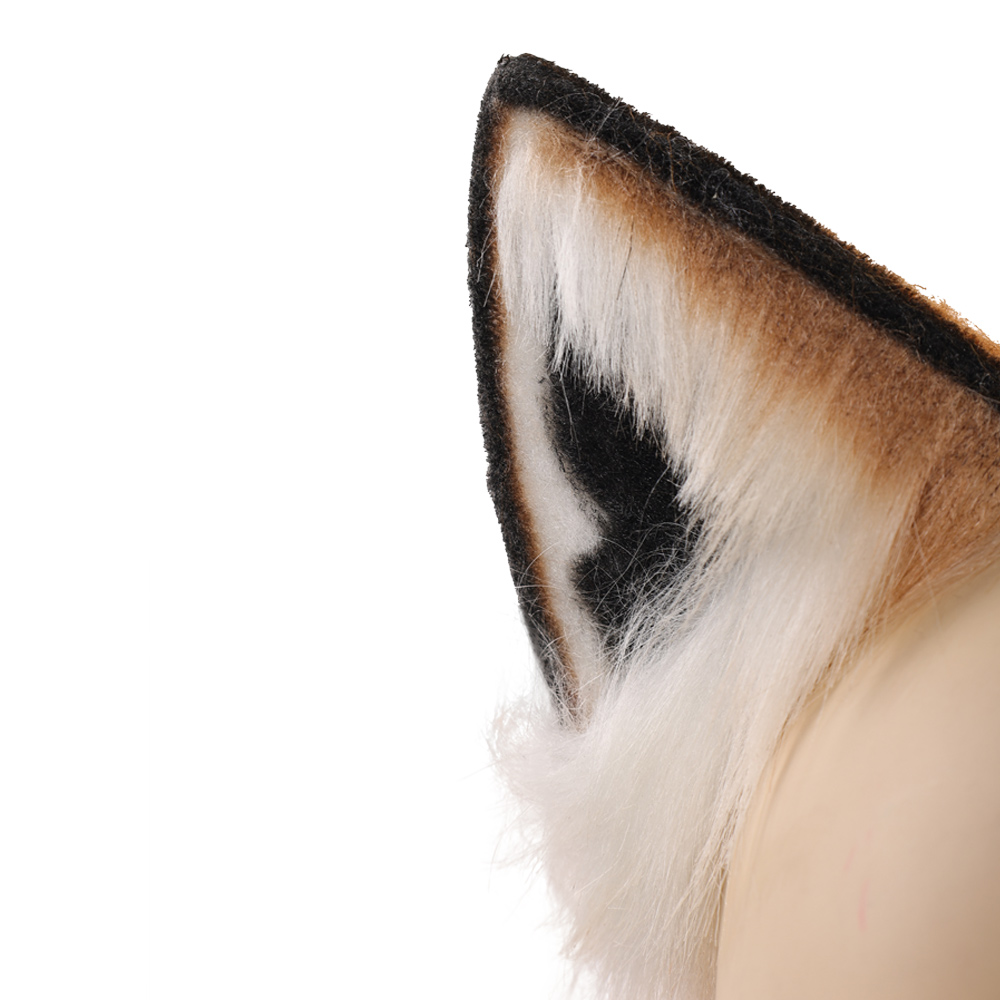  Nick Fox Ears Headband And Tail Accessories Halloween Carnival Cosplay Costume