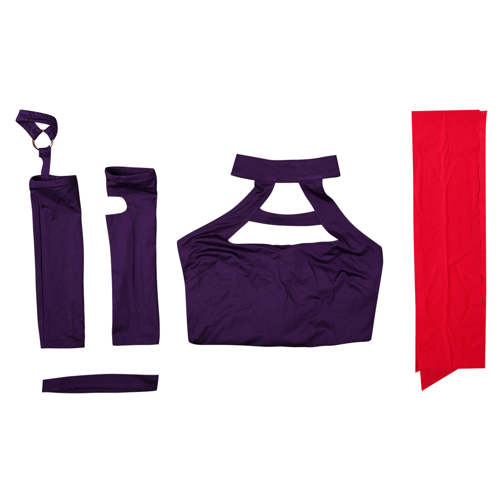 Rivals Psylocke Women Purple Lingerie Outfits Halloween Carnival Cosplay Costume