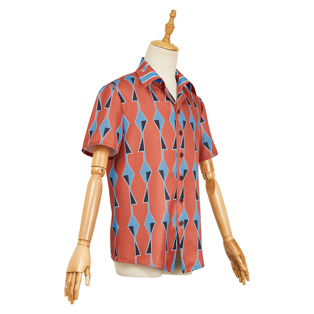Sakamoto Days Nagumo Yoichi Printed Shirt Halloween Cosplay Costume
