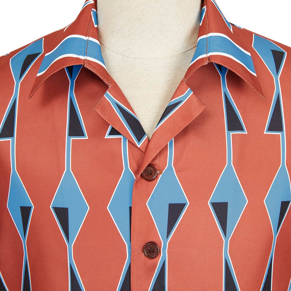 Sakamoto Days Nagumo Yoichi Printed Shirt Halloween Cosplay Costume