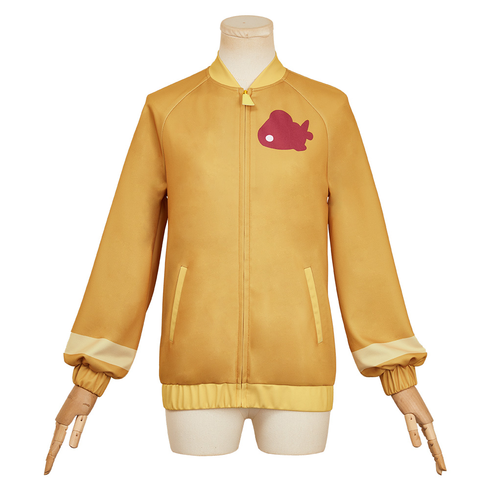 Mobile Suit Gundam (2025) Amate Yuzuriha Yellow Jacket Outfits Halloween Carnival Cosplay Costume