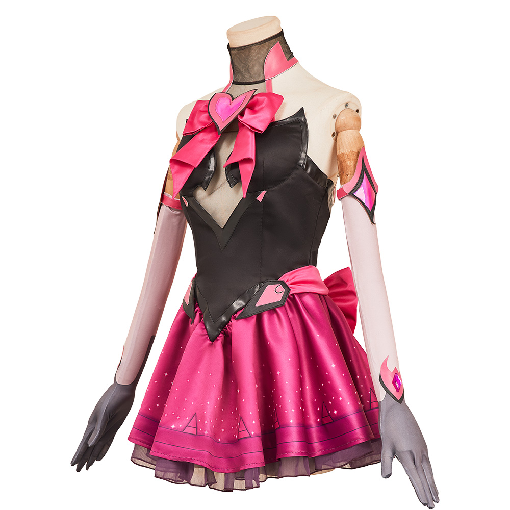 Overwatch D.VA Magical Girl Halloween Carnival Party Cosplay Costume