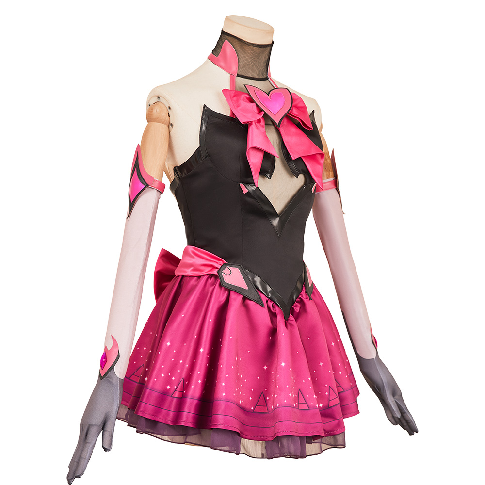 Overwatch D.VA Magical Girl Halloween Carnival Party Cosplay Costume