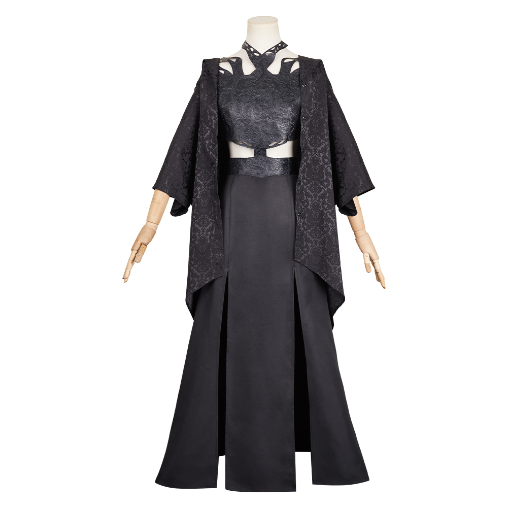 Agatha All Along (2024) Rio Vidal Death Women Black Dress Outfits Halloween Carnival Cosplay Costume