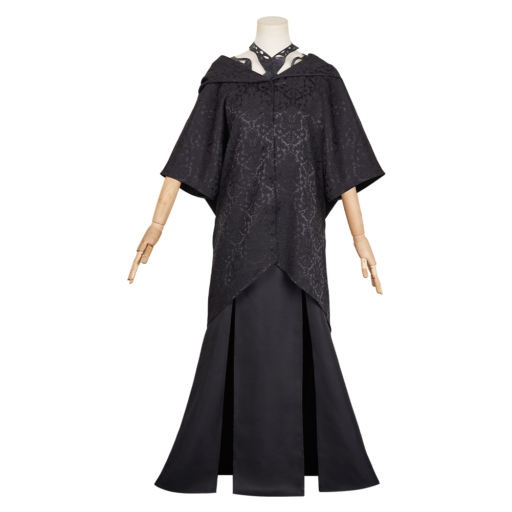 Agatha All Along (2024) Rio Vidal Death Women Black Dress Outfits Halloween Carnival Cosplay Costume