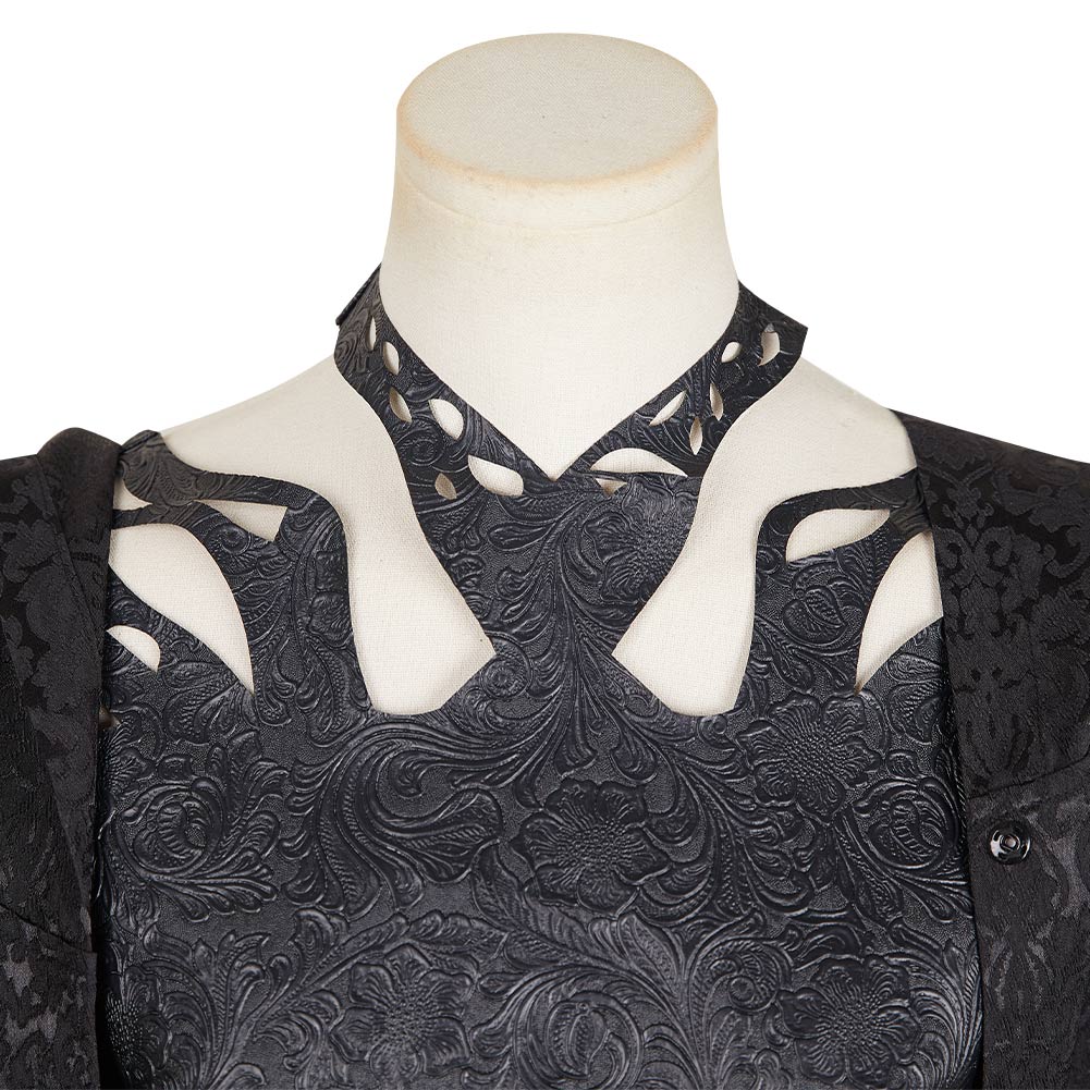 Agatha All Along (2024) Rio Vidal Death Women Black Dress Outfits Halloween Carnival Cosplay Costume