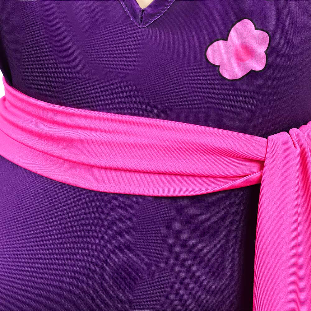 Rivals Psylocke Purple Sakura 1Pcs Swimsuits Outfits Halloween Carnival Cosplay Costume
