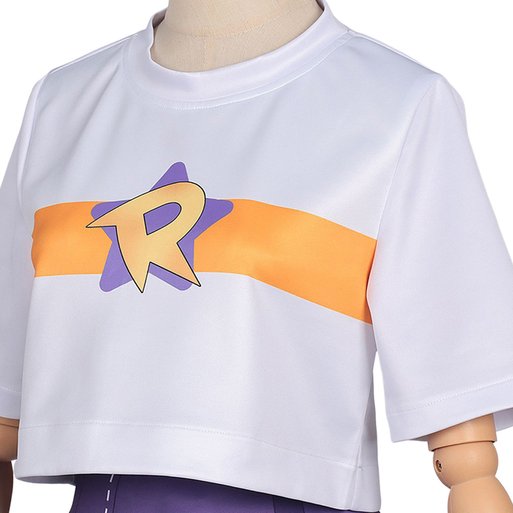 Roco Kingdom Roco Women White and Purple Outfit Halloween Carnival Cosplay Costume