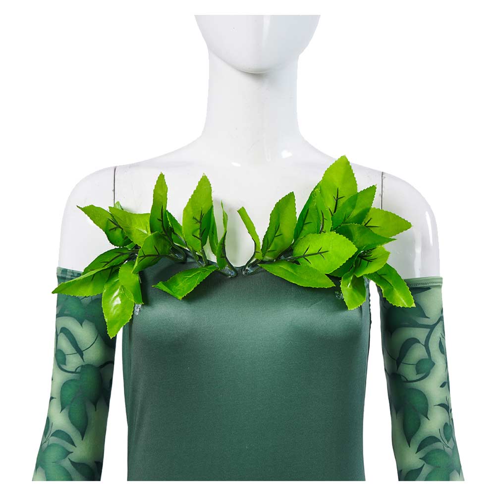 Poison Ivy Women Greem Jumpsuit Outfits Halloween Carnival Cosplay Costume