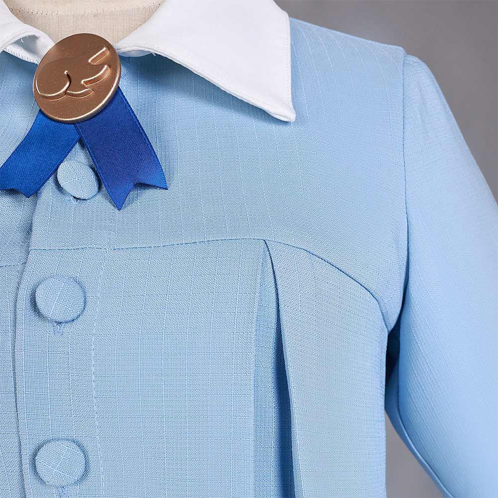 Cardcaptor Sakura Sakura Kinomoto Women Blue Skirt Outfits Halloween Carnival Party Cosplay Costume