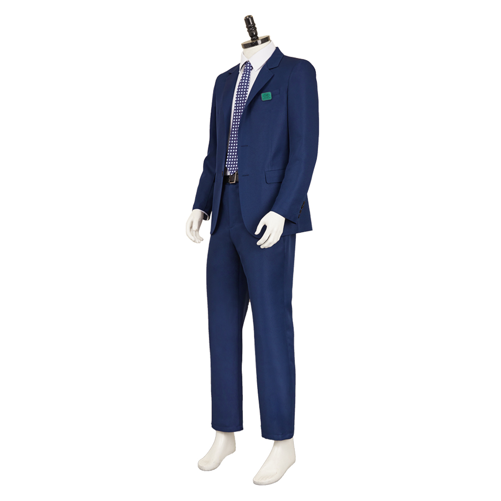 Severance Season 2 Mark Scout Blue Suit Outfits Halloween Carnival Cosplay Costume