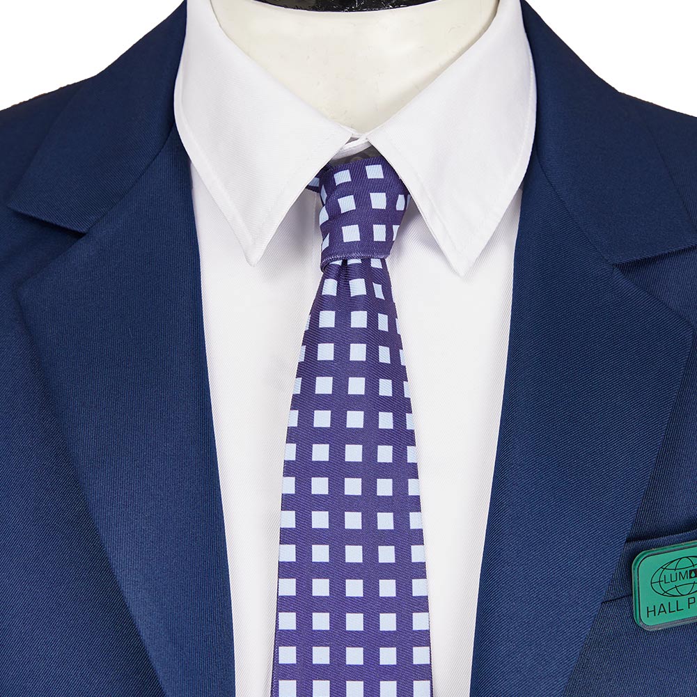 Severance Season 2 Mark Scout Blue Suit Outfits Halloween Carnival Cosplay Costume