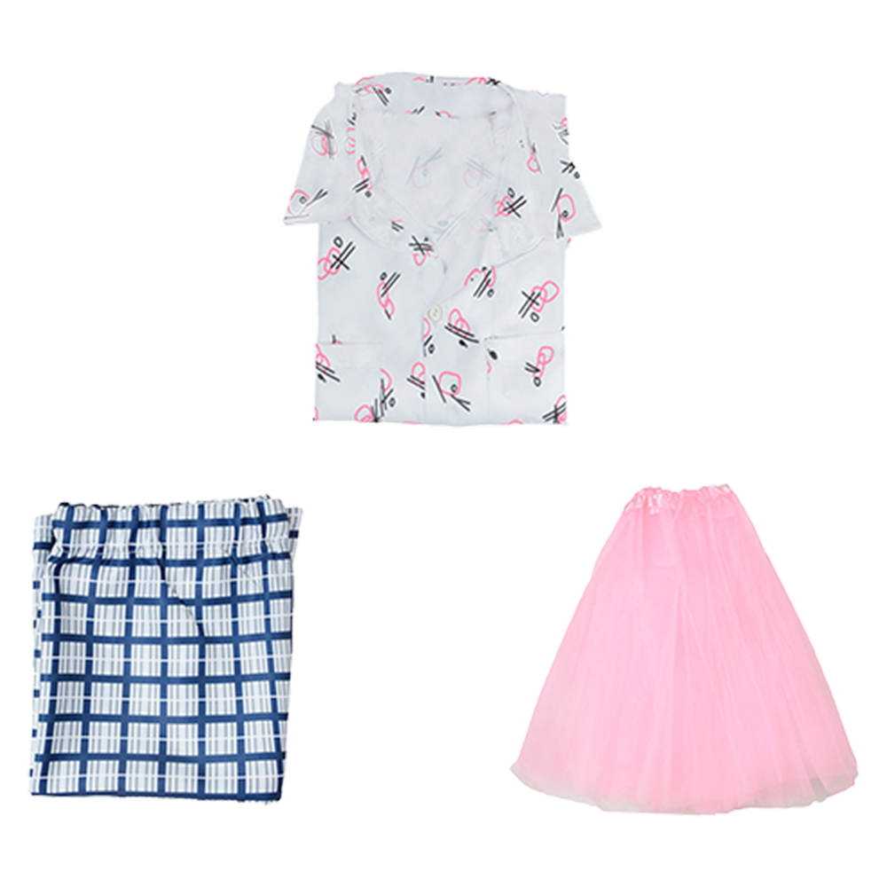 Ventura：Pet Detective Ace Ventura Shirt Dress Pants Set Outfits Halloween Carnival Cosplay Costume