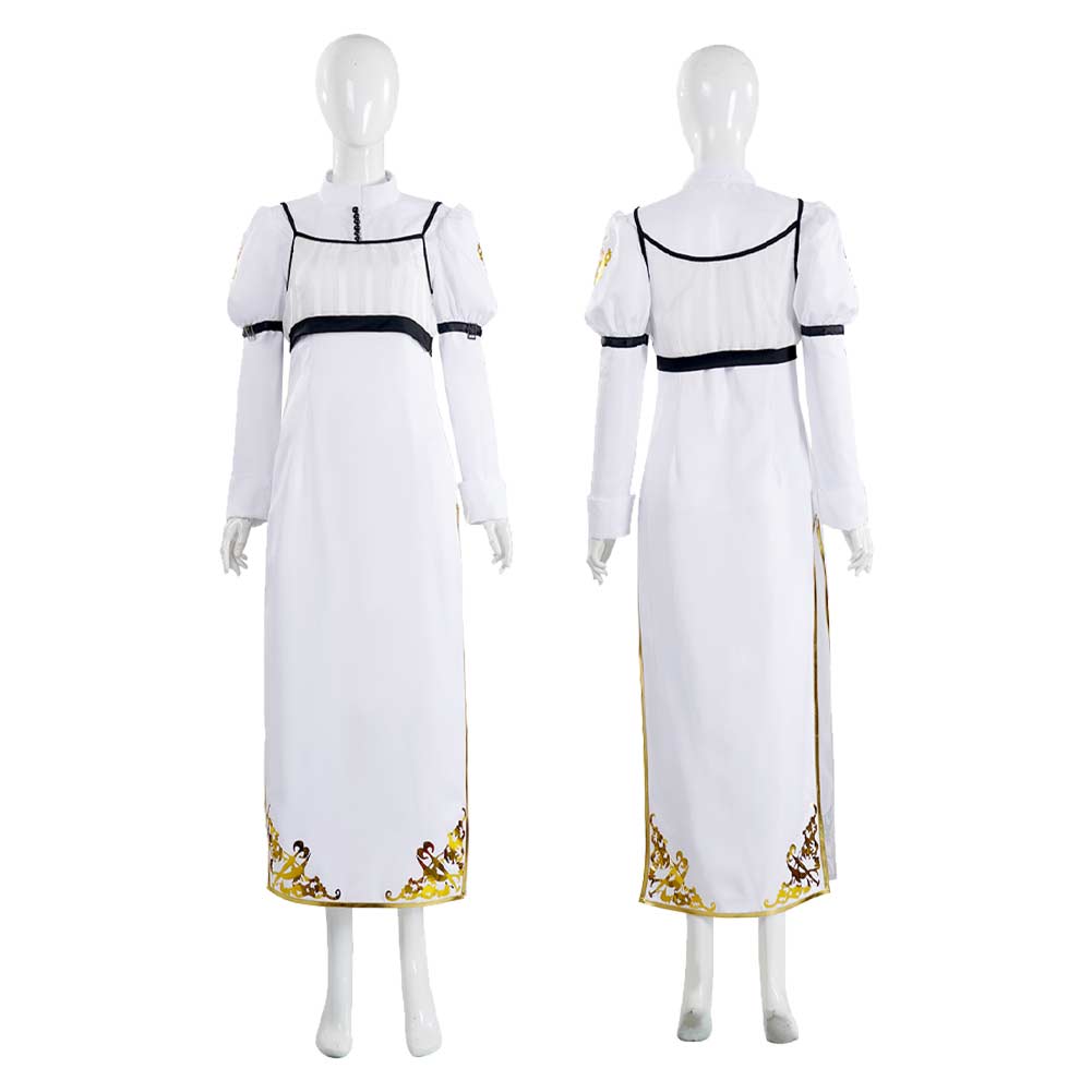 Devil May Cry 4 Kyrie White Dress Outfits Halloween Carnival Party Cosplay Costume