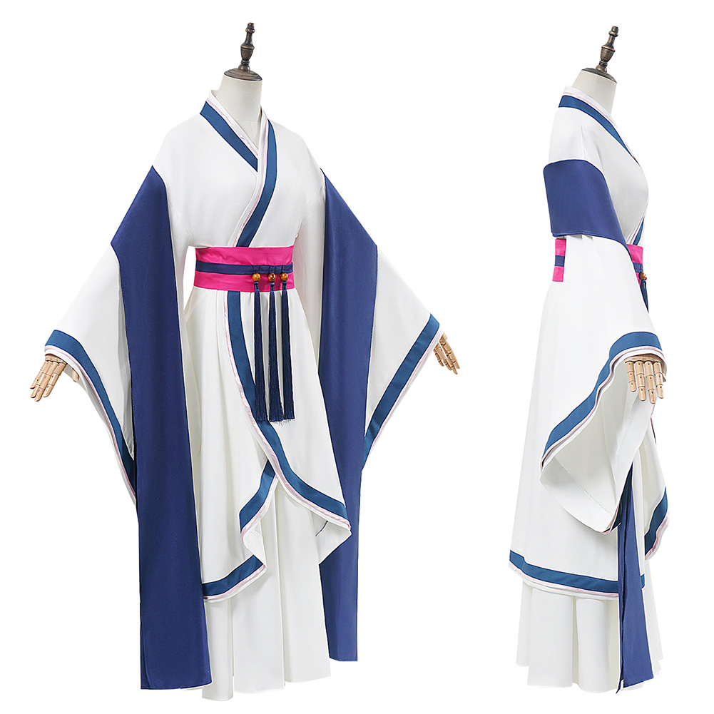 The Apothecary Diaries Season 2 Maomao White Hanfu Outfits Halloween Carnival Cosplay Costume