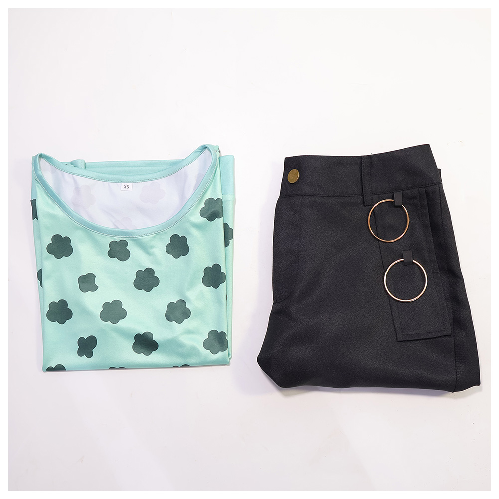 One Piece Live-Action Nami Women Green Outfit Halloween Carnival Cosplay Costume