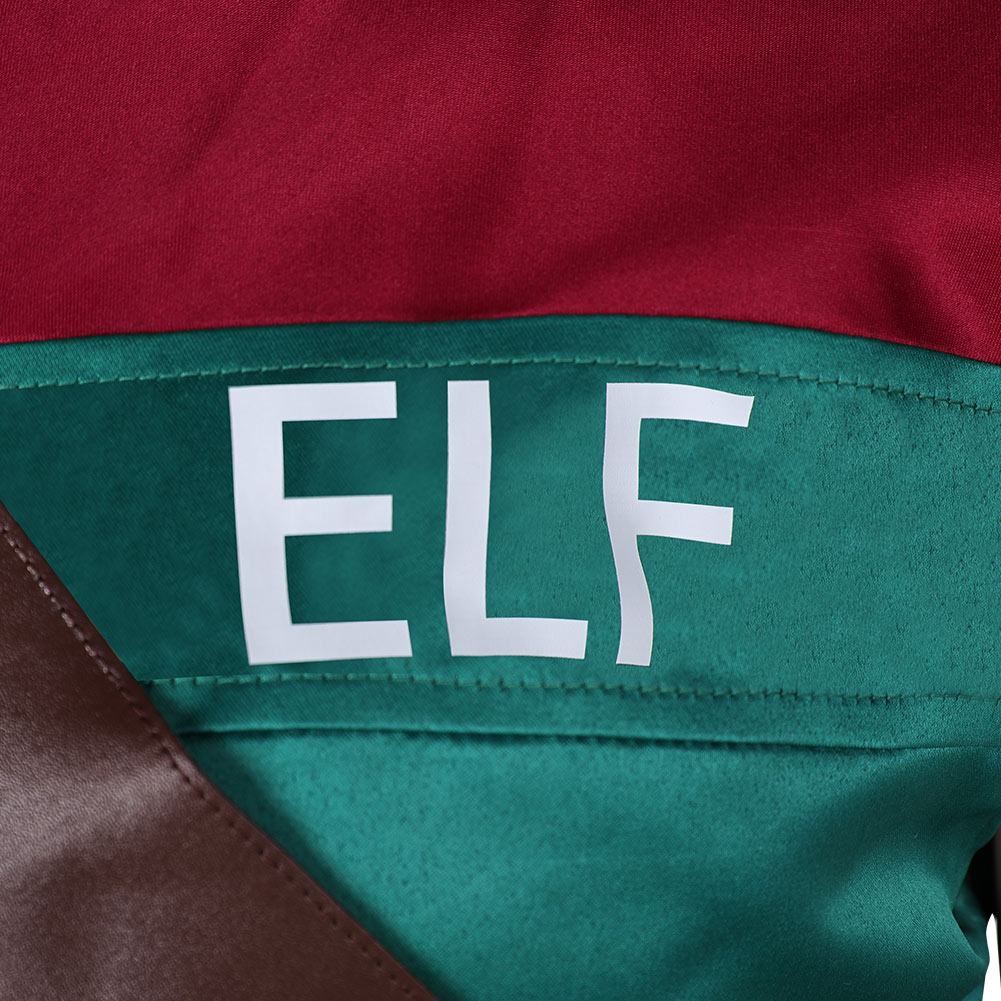 Red One (2024) Garcia Green Vest Outfits Christmas Cosplay Costume