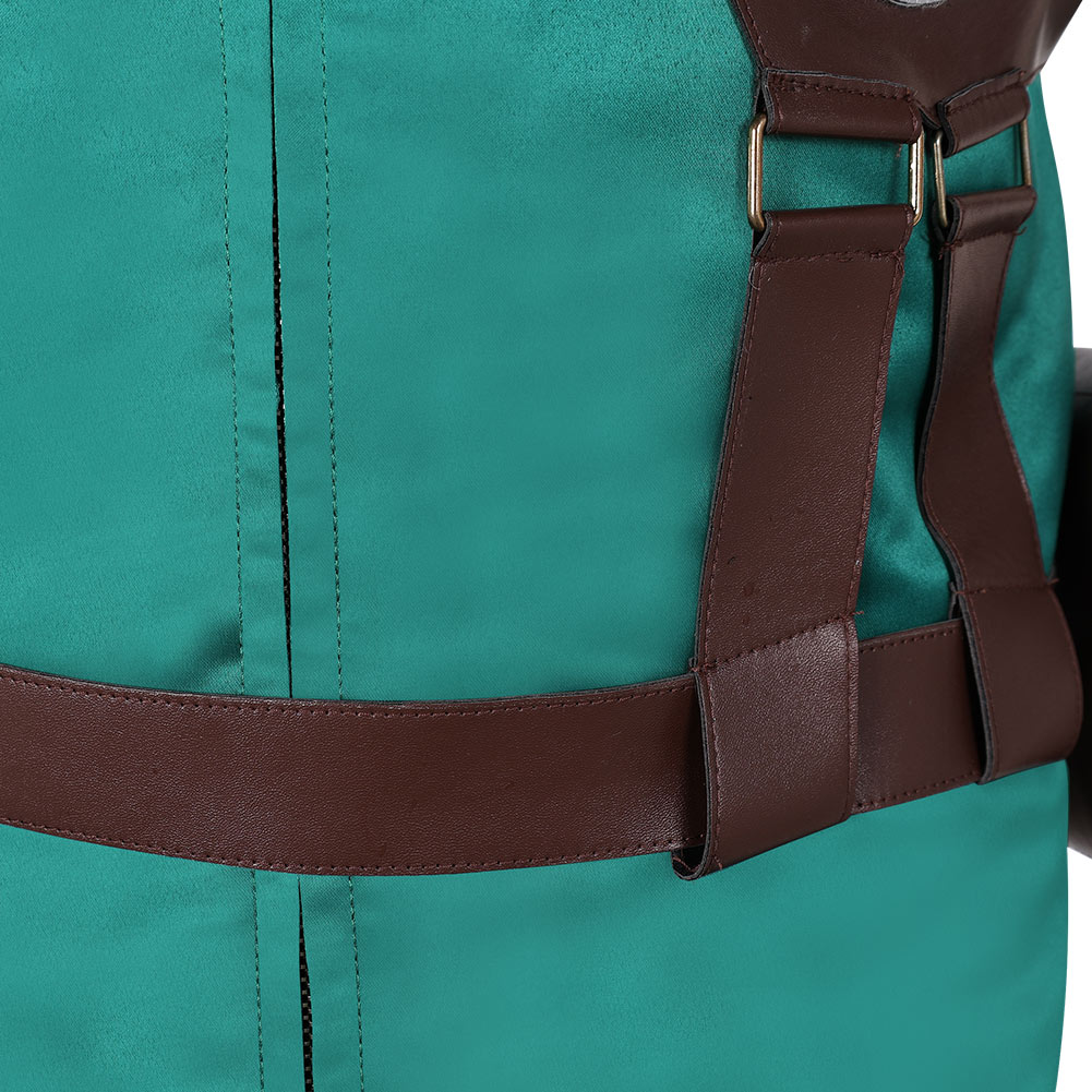 Red One (2024) Garcia Green Vest Outfits Christmas Cosplay Costume