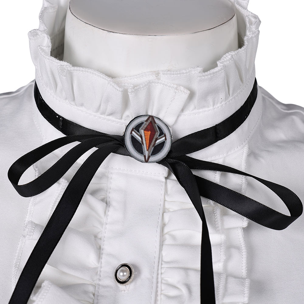 Stellar Blade Eve Women White Mini-Skirt Outfits Halloween Carnival Cosplay Costume