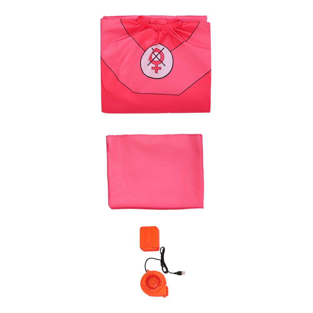 Invincible Atom Eve Pink Inflatable Clothing Outfits Halloween Carnival Cosplay Costume