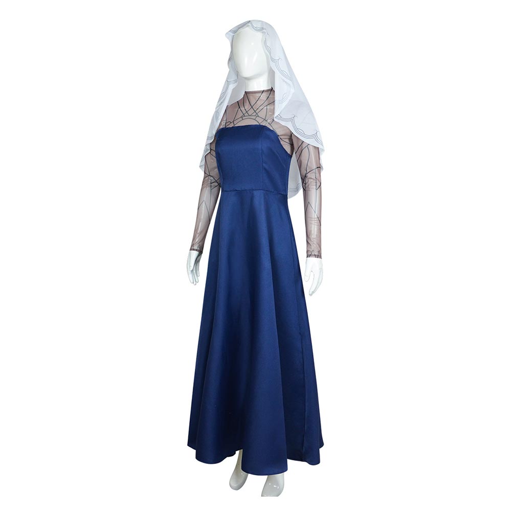 Sakamoto Days (2024) Osaragi Women Dark Blue Dress Outfits Halloween Carnival Cosplay Costume