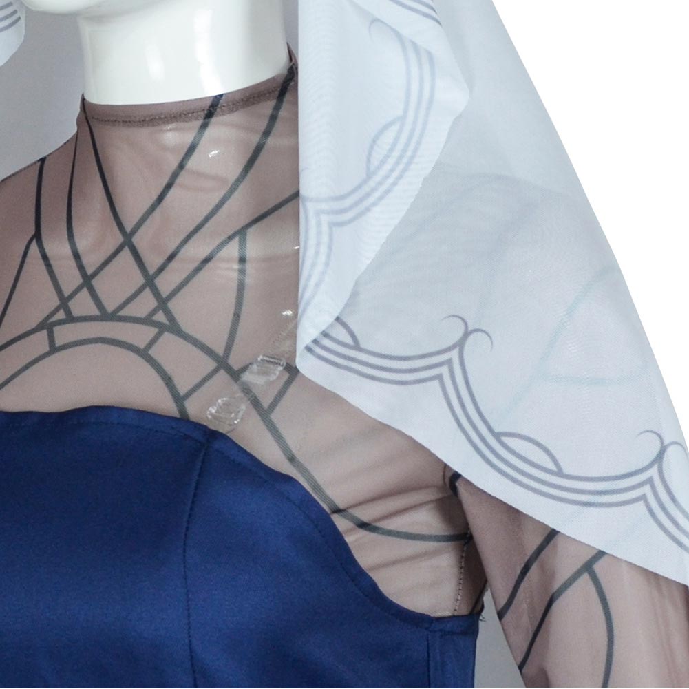 Sakamoto Days (2024) Osaragi Women Dark Blue Dress Outfits Halloween Carnival Cosplay Costume