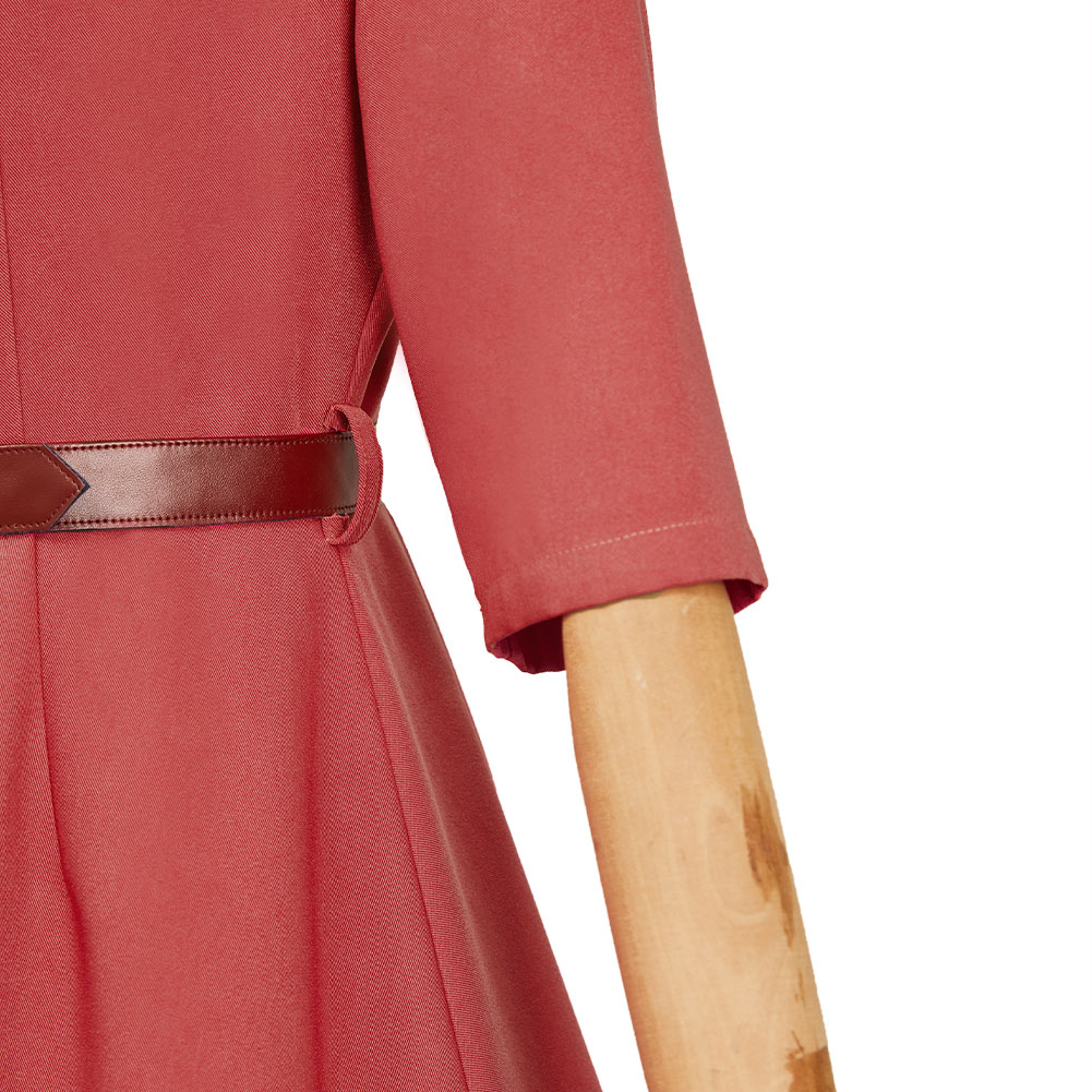 Witch Watch Wakatsuki Nico Women Red Dress Outfits Halloween Carnival Cosplay Costume