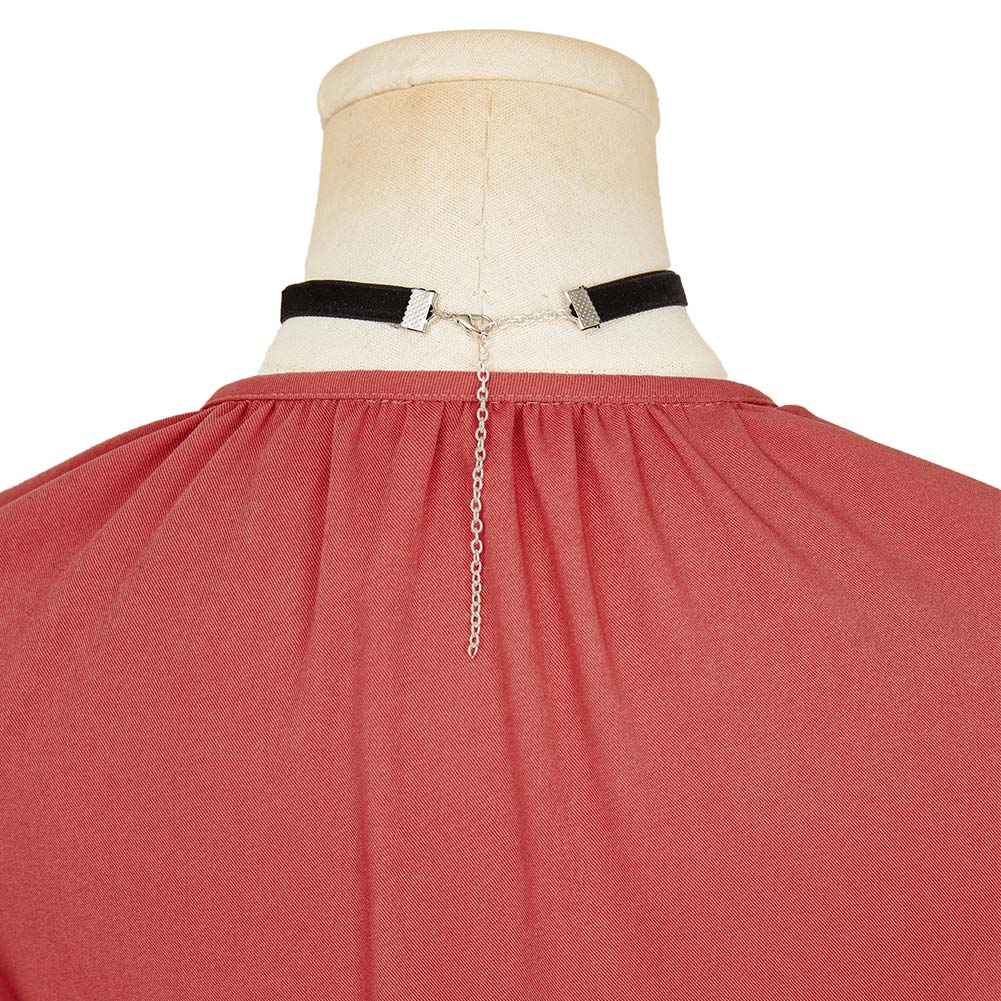 Witch Watch Wakatsuki Nico Women Red Dress Outfits Halloween Carnival Cosplay Costume