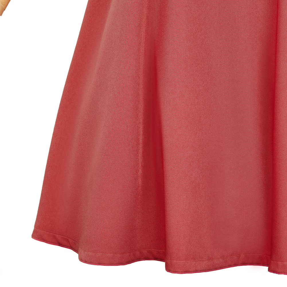 Witch Watch Wakatsuki Nico Women Red Dress Outfits Halloween Carnival Cosplay Costume