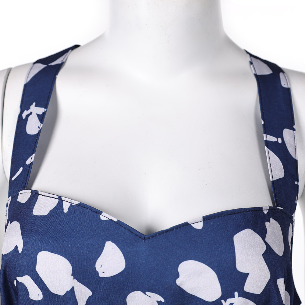 The White Lotus (2025) Kate Women Printed Dress Outfits Halloween Carnival Cosplay Costume