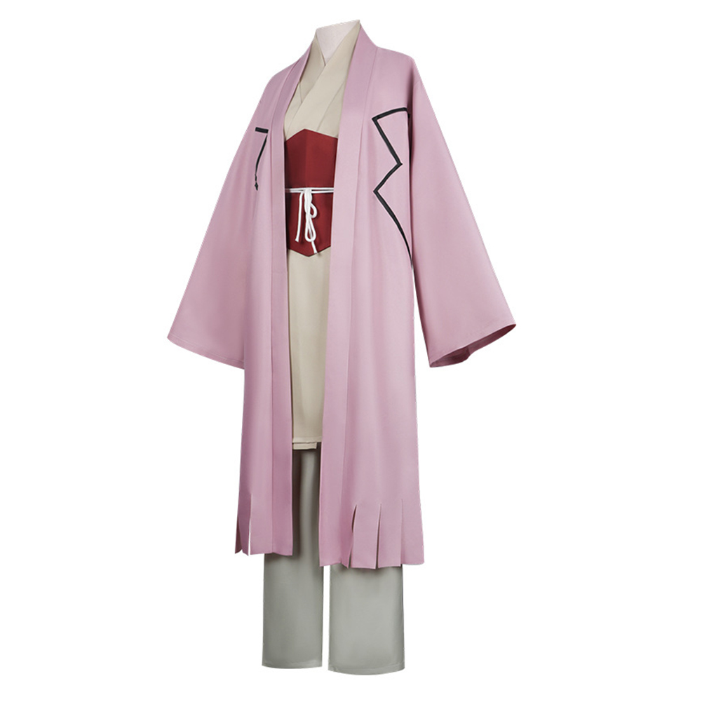 Dr Stone Gen Asagiri Women Pink Outfit Halloween Carnival Cosplay Costume