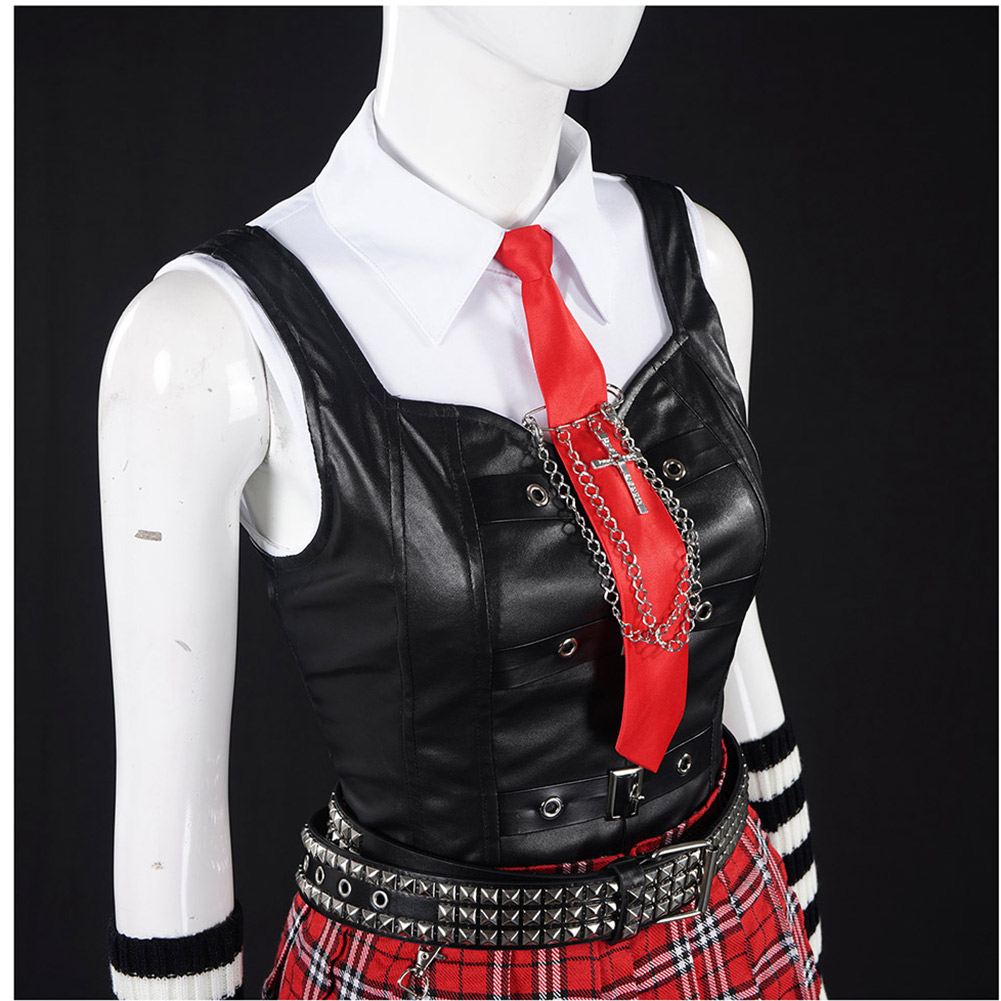 Death Note Misa Amane Skirt Top Goth Outfits Halloween Carnival Party Cosplay Costume