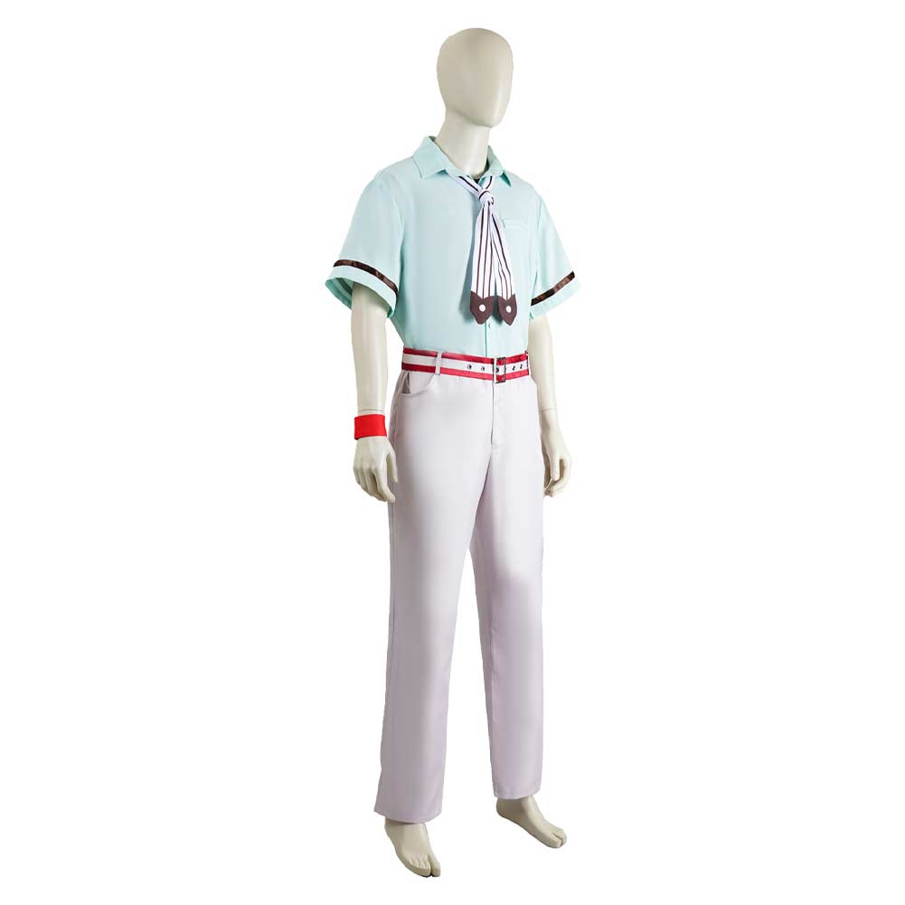 Toilet Bound Hanako Kun Minamoto Kou Shirt Pants Set Outfits Halloween Carnival Cosplay Costume