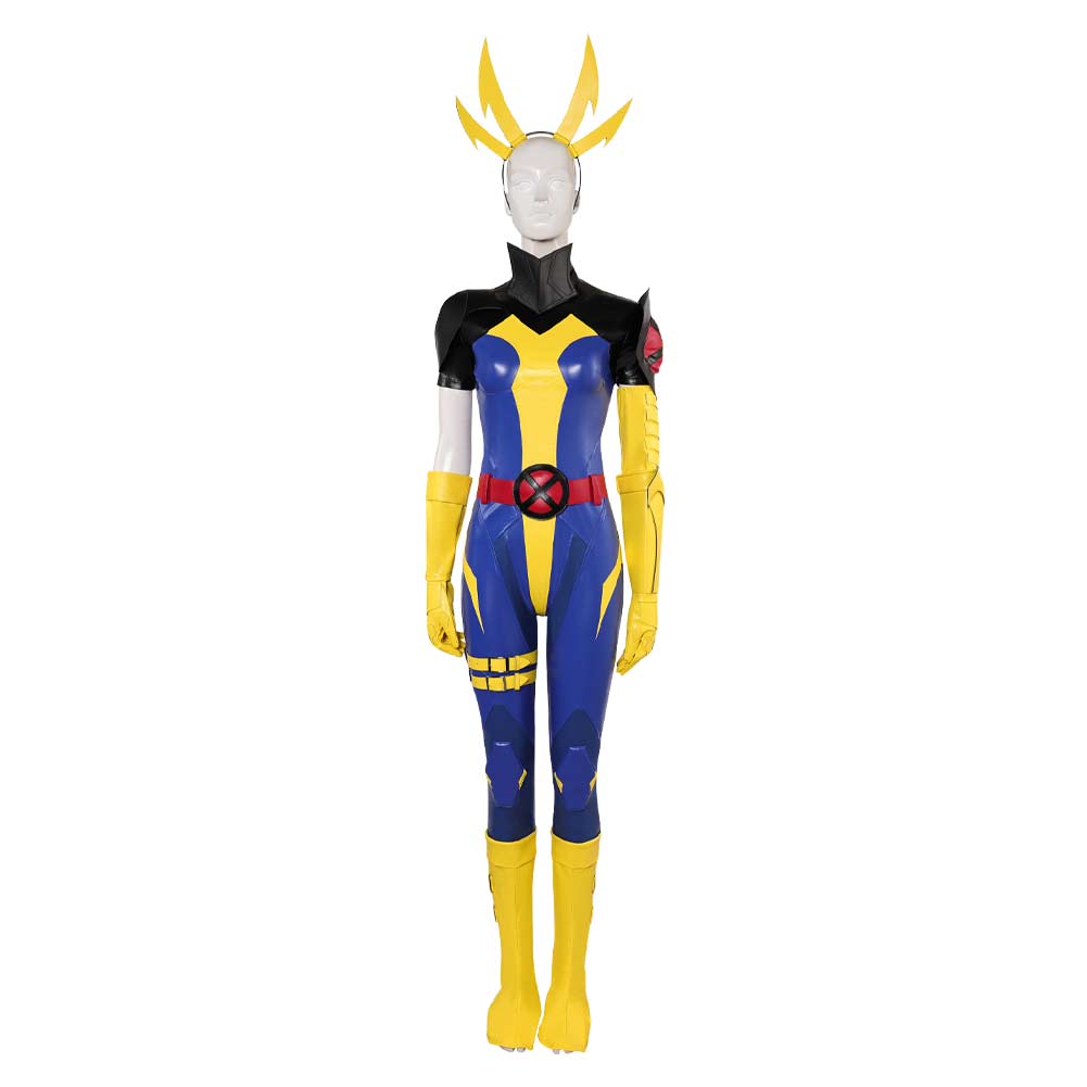 Rivals Magik Retro X-Uniform Jumpsuits Outfits Halloween Carnival Party Cosplay Costume